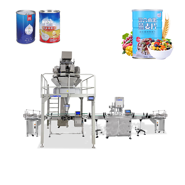 Fruit cereal filling machine