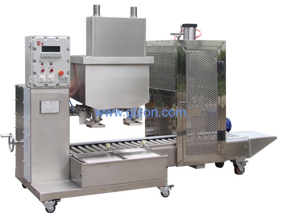 Automatic capping of double-head automatic coating filling machine