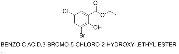 BENZOIC ACID,3-BROMO-5-CHLORO-2-HYDROXY-,ETHYL ESTER 