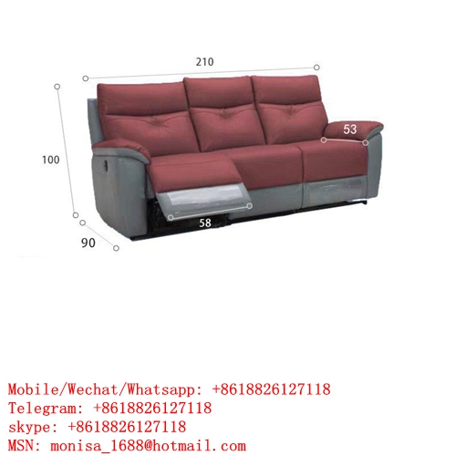 New Space Capsule Sofa Intelligent Leather Art Modern Minimalist Living Room Unit Double Three Stretch Multifunctional Sofa