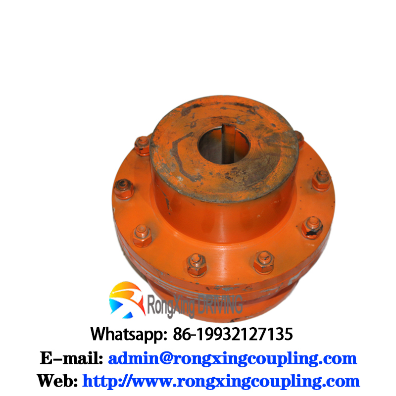 TGL Customized Hot Sale hydraulic pump flexible electric motor shaft coupling TGL nylon sleeve drum gear coupling