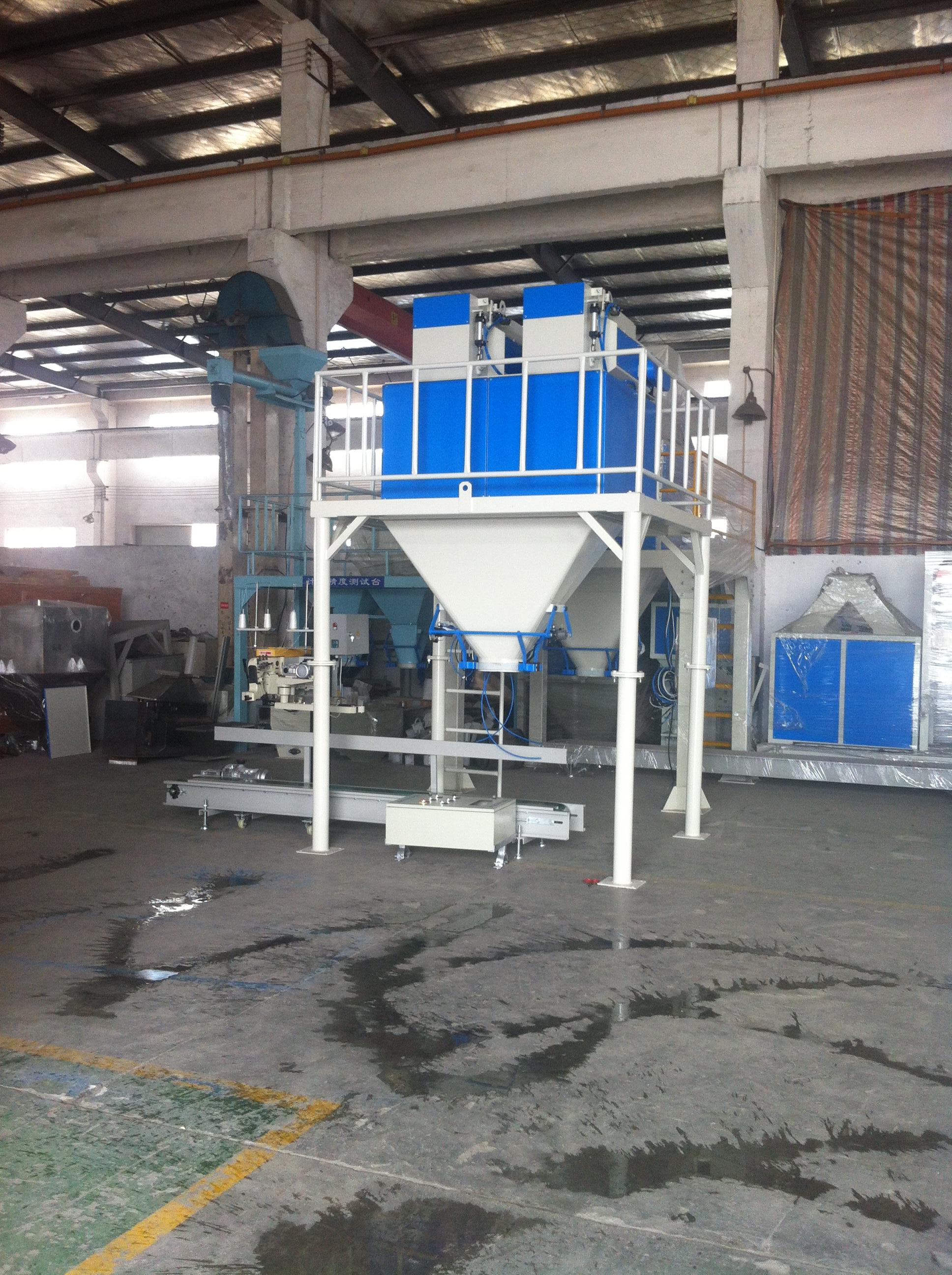 700bags compost bagging line Mineral Premix Bagging Machine Full automatic valve bagger with bag placer 25kg Mineral Powder Bagging Machine Semi-automatic valve bag filling machine with ultrasonic sea