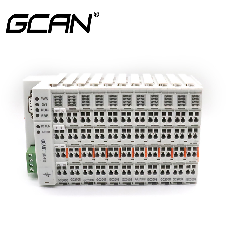 GCAN Новый оригинальный ПЛК GCAN Micro с программным обеспечением, Ethernet, подключенным к HMI для процессов про