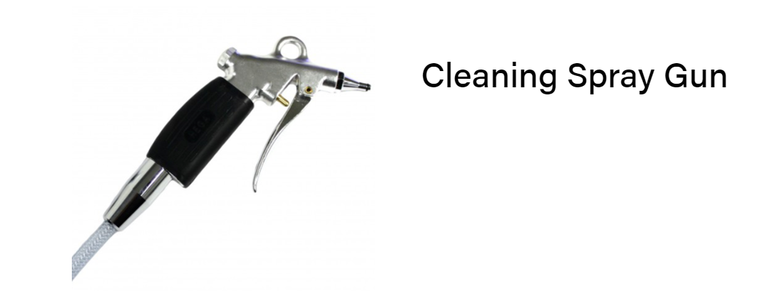 Cleaning spray gun