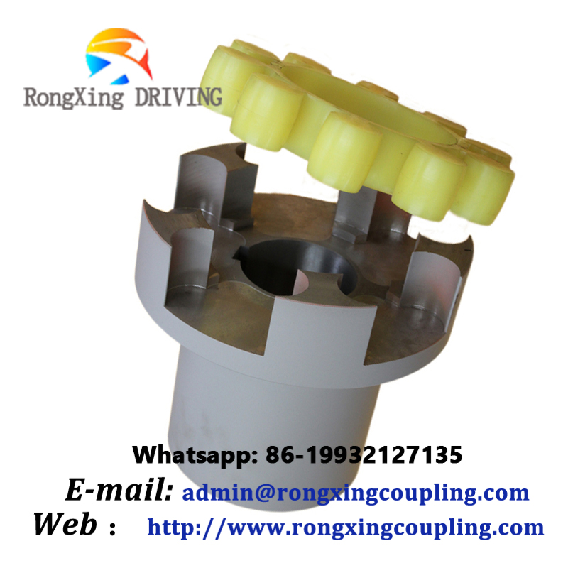RGF bowex m-14 m-19 m-24 m-28 m-32 m-38 m-42 Nylon Curved Teeth Gear Coupling from Mighty 