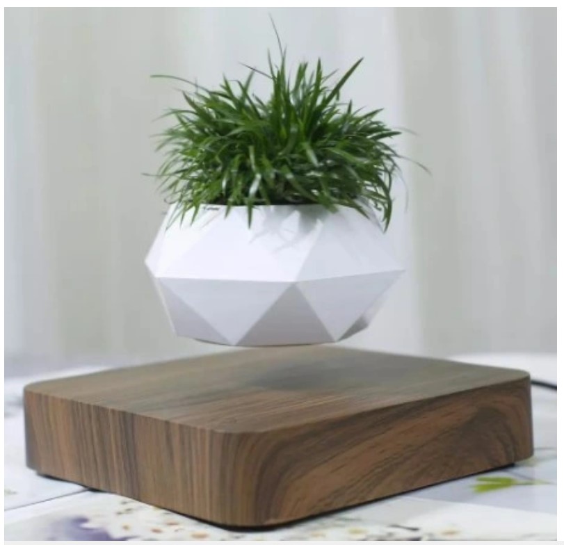 magnetic levitation floating plant air bonsai for gift decor