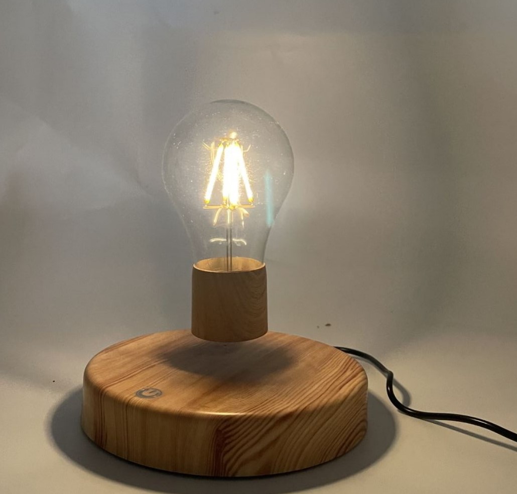 magnetic levitation floating lamp light bulb for decorative gift christmas