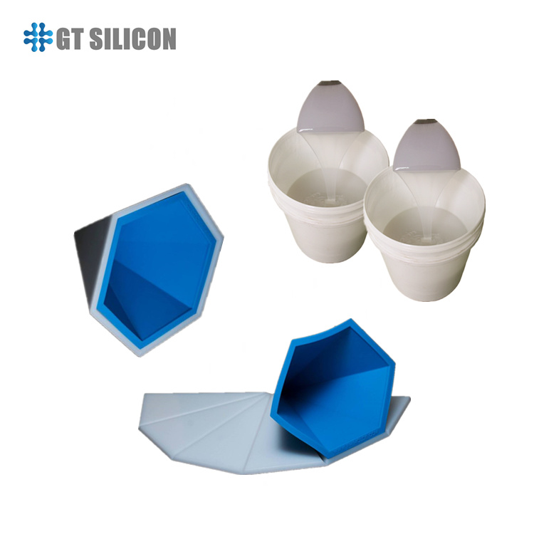 Two Tin cured Silicone Rubber Make Candle Mold