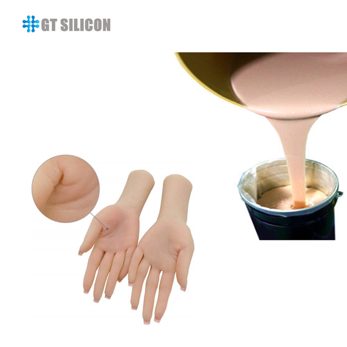 Безопасная для кожи пищевая платиновая силиконовая резина