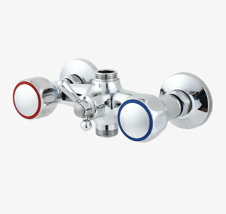  wall-mounted bath hot and cold shower faucets 