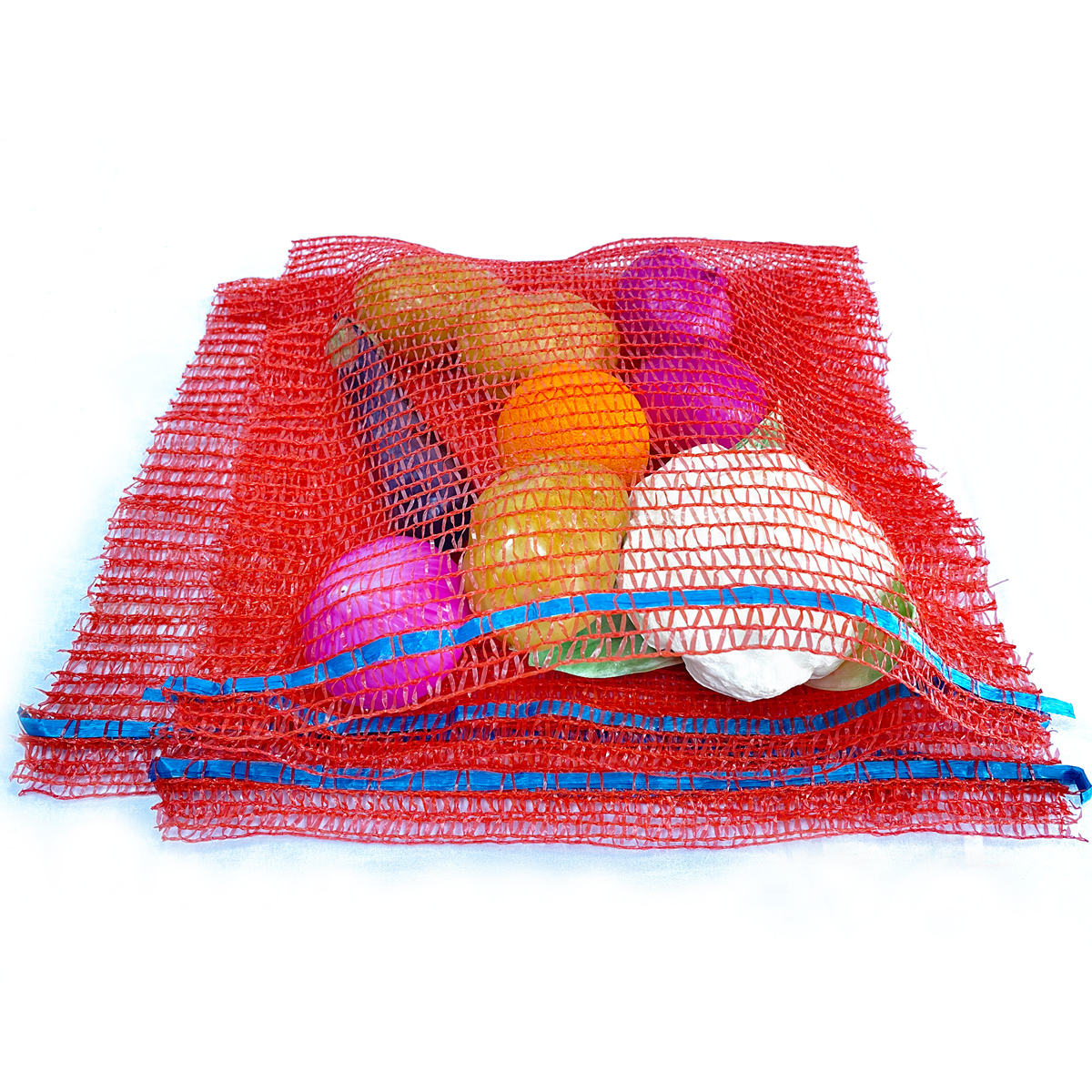 raschel mesh bag from China for packaging fruits and vegetables such as potatoes and onions