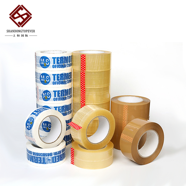 Transparent packing tape, packing tape in rolls, BOPP tape with logo