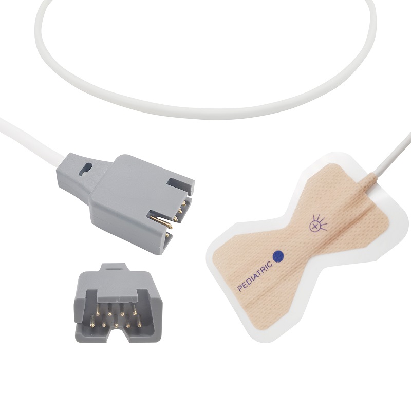 A1315-SP03M Masimo Compatible Pediatric Disposable SpO2 Sensor with 50cm LNCS Male Connector