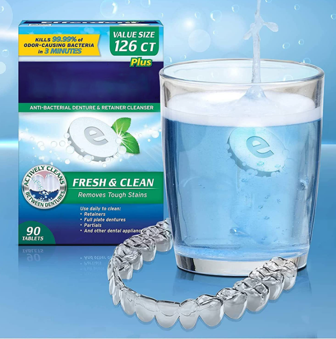 Best Quality Powerful Denture Cleansing Tablets / Denture Cleaner