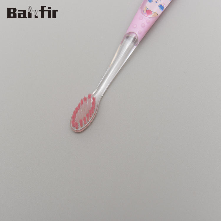 Персонализированная зубная щетка Оптовая прозрачная печатная детская зубная щетка детские зубные щетки