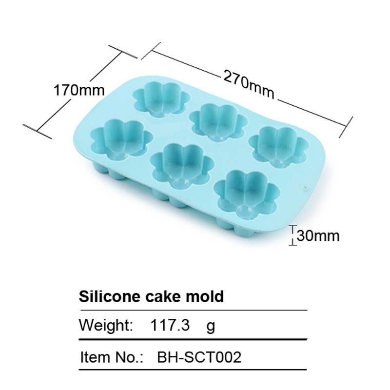 Silicone Flower Cake Molds