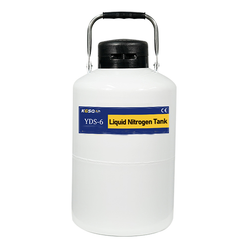 KGSQ liquid nitrogen tank frozen bovine semen 6L Dewar cryogenic tank