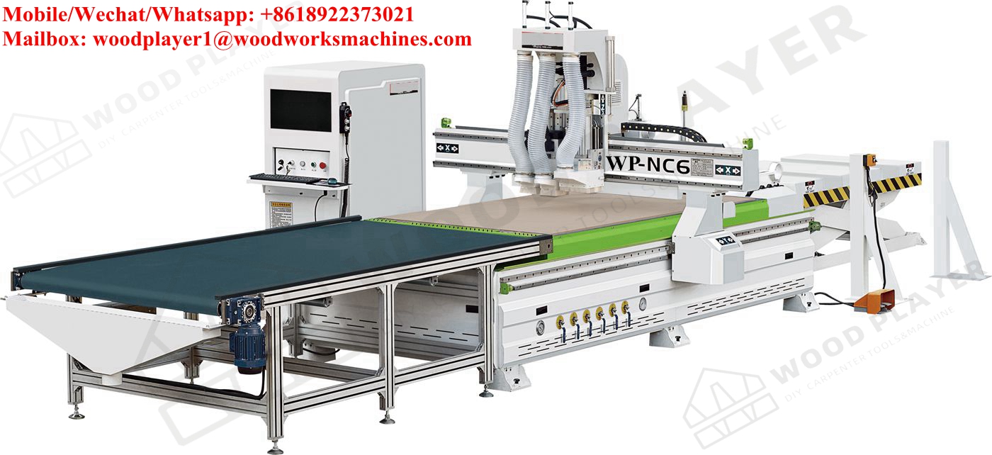 WP-NC6D CNC Cutting Center Woodworking Machinery