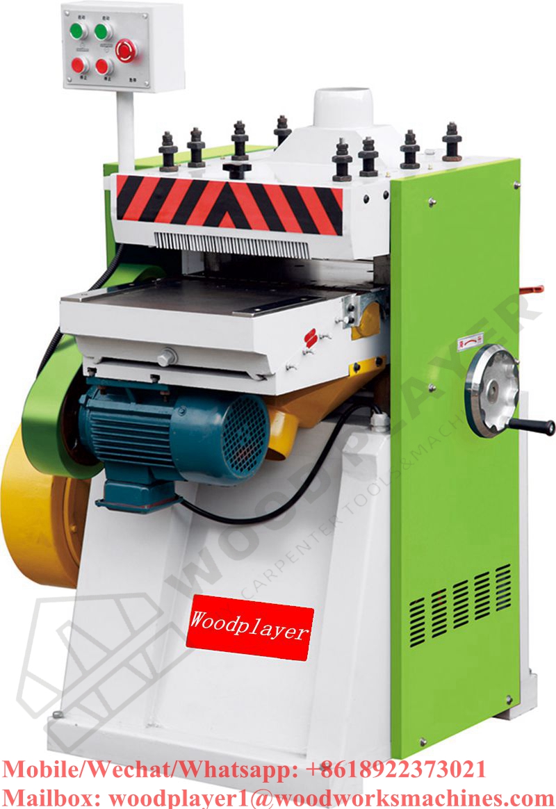 WP203AM High-Speed Energy-Saving Double Sided Press Planer Wood Planer Machine Woodworking Machinery