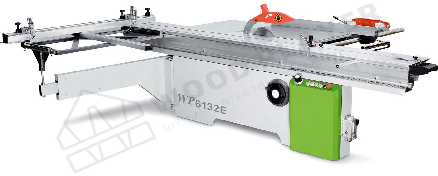 WP6132E Precision Sliding Table Saw Woodworking Machinery Cutting Saw Woodworking Machining Center