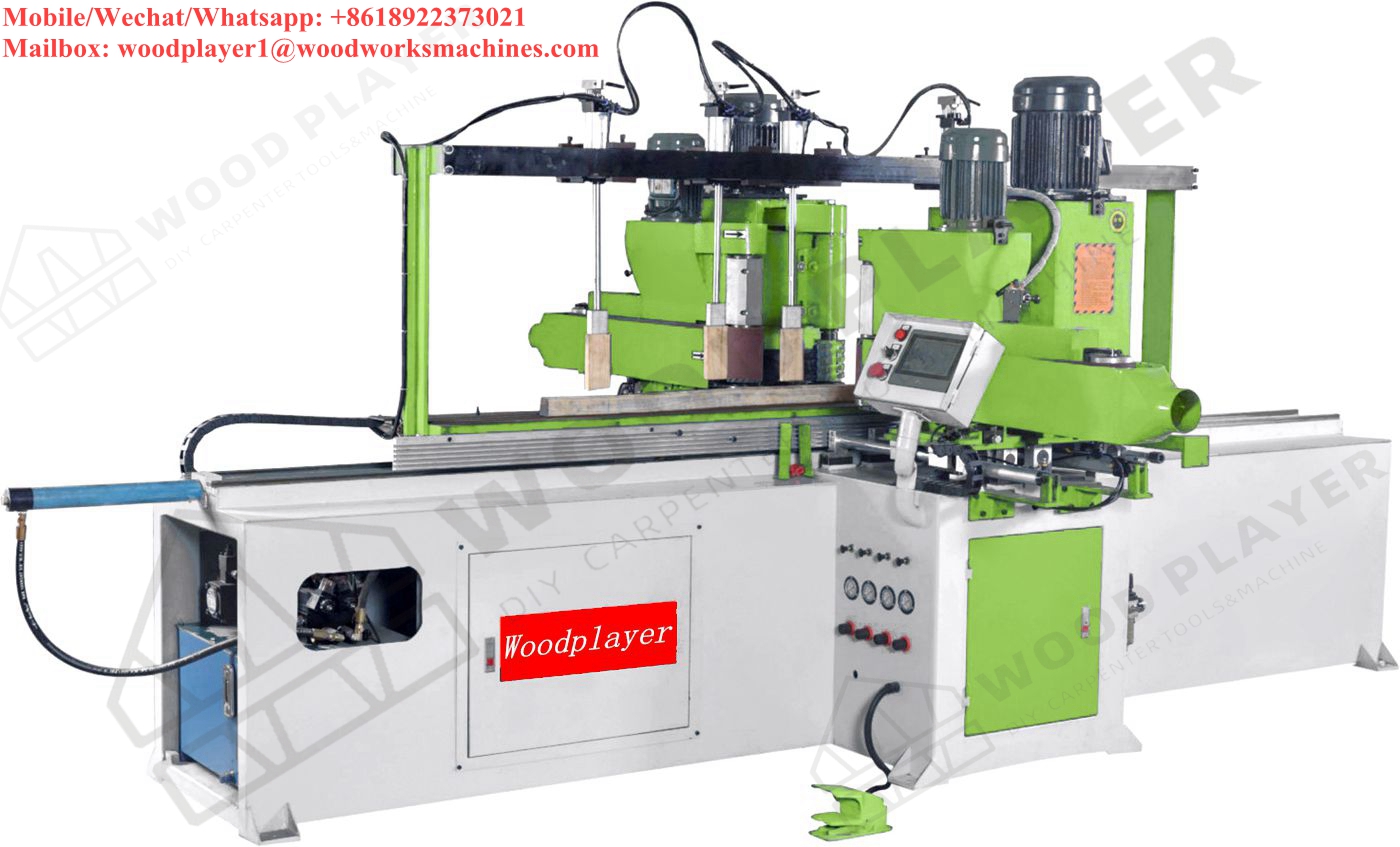 WP6232SA Auto Double-Side Copy Milling Machine Multi-Specification CNC Profile Milling For Solid Wood Dining Chair Equipment