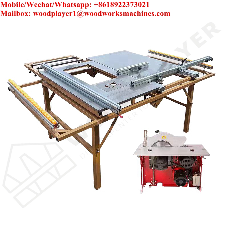 New F800 Saw Table With Manual Saw For Woodworking