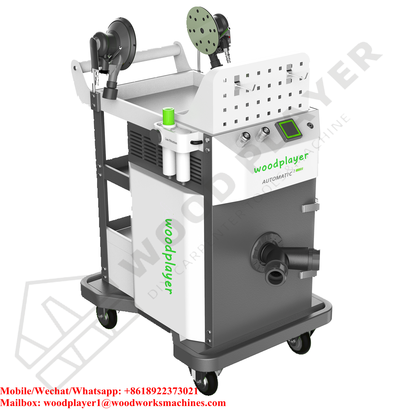 Mobile Dust-Free Dry Grinding And Dust Suction Host (Electrical Dual Purpose)