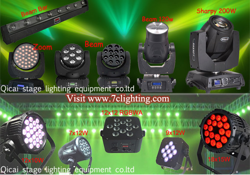 Supply the led stage lighting equipments