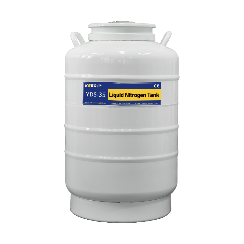 Aluminum alloy cryogenic tank 35L dewar flask liquid nitrogen container