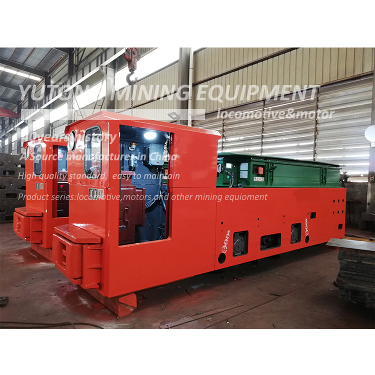 12-Ton Mining Lithium Battery Locomotive for Gold Mine
