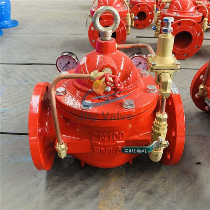 Hydraulic Flow Control Fire Pressure Reducing Valves