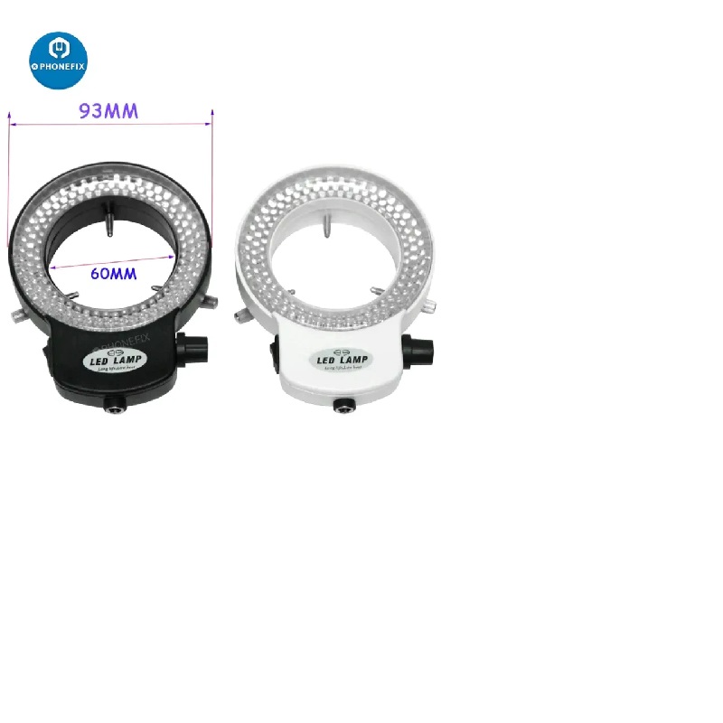 Adjustable Microscope Ring Light 144 Led Stereo Microscope Illuminator