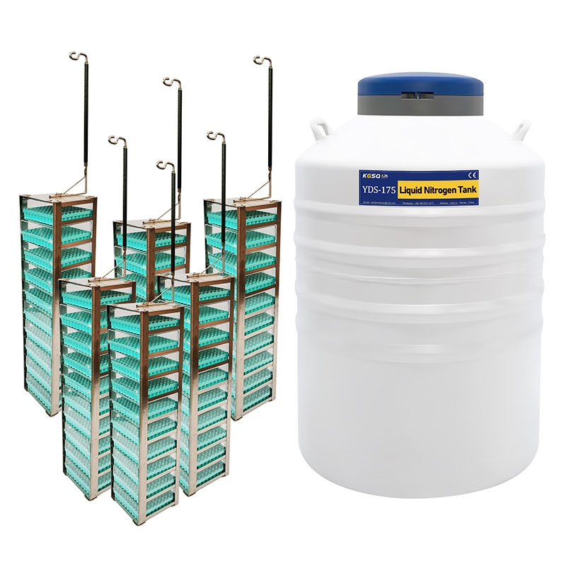 Резервуар для жидкого азота объемом 175 литров для хранения клеток