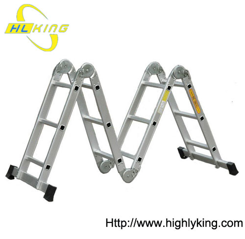 Алюминиевый складной многоцелевые лестницы (HM-203)