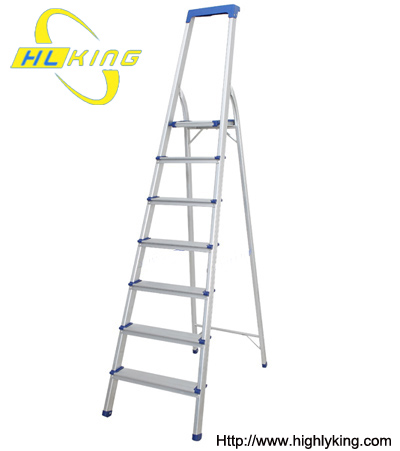 Универсальная профессиональная алюминиевая четырехсекционная лестница (HH-507)