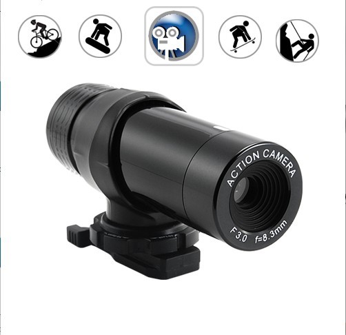 Action Camera With Lithimum Battery, Webcam sports camera, hidden sport video camera, Motorbike camera