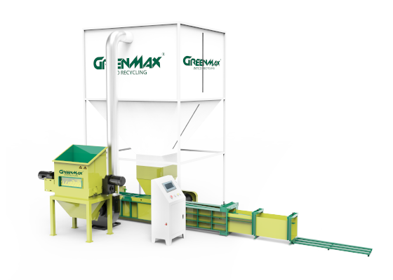 GREENMAX foam hydraulic compactor  