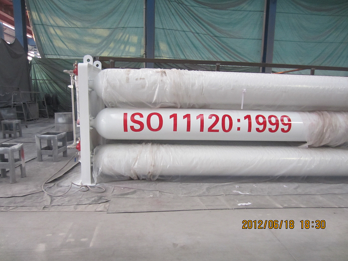 Supply steel ISO11120 CNG cylinders
