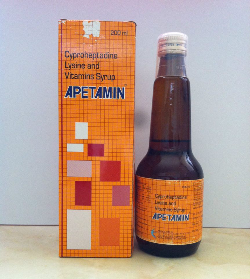 Apetamin Vitamin Apetite Stimulant Syrup