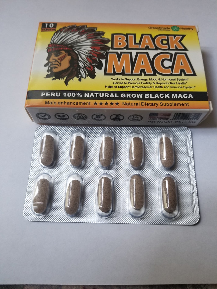 Black Maca Male Sexual Enhancement Pills
