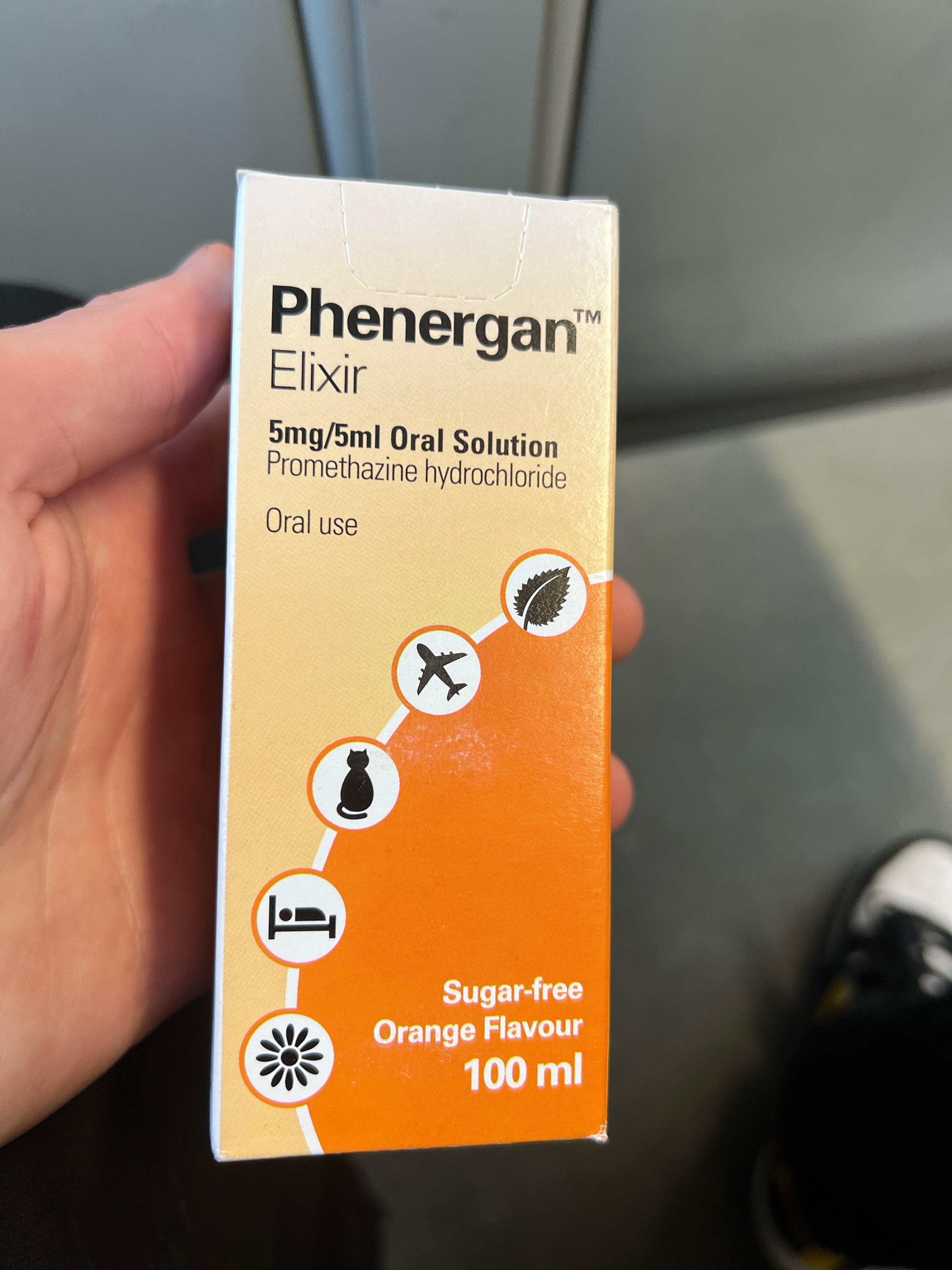 Phenergan Elixir Cough Syrup
