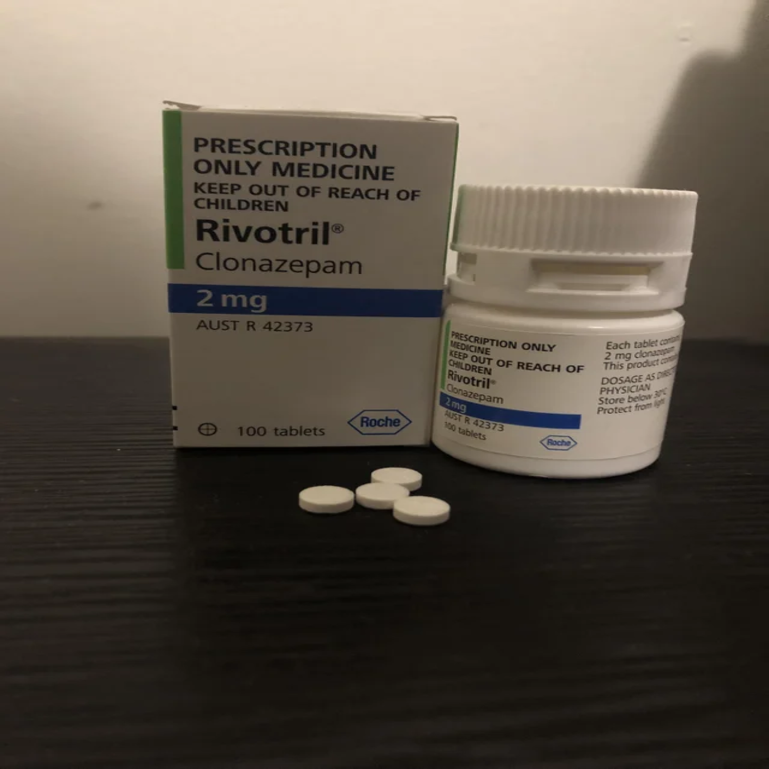 Rivotril Clonazepam 2mg Tablets By Roche