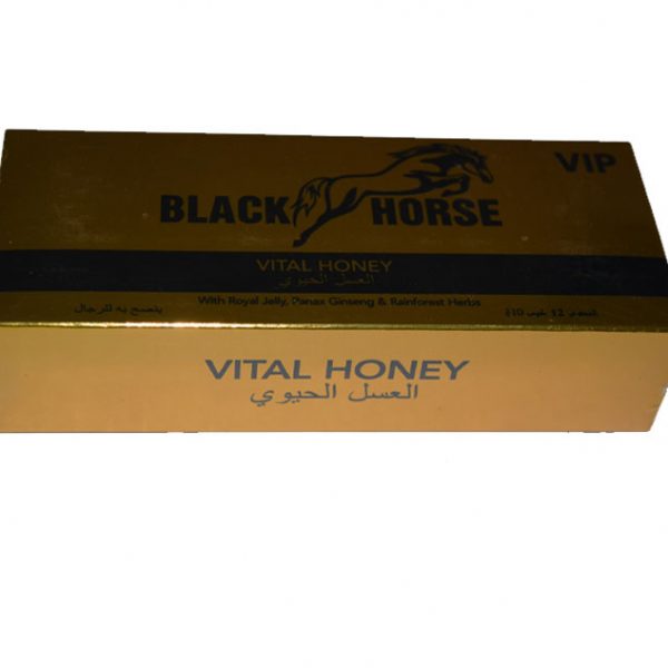 VIP BLACK HORSE VITAL HONEY (10G X 12 SACHETS)