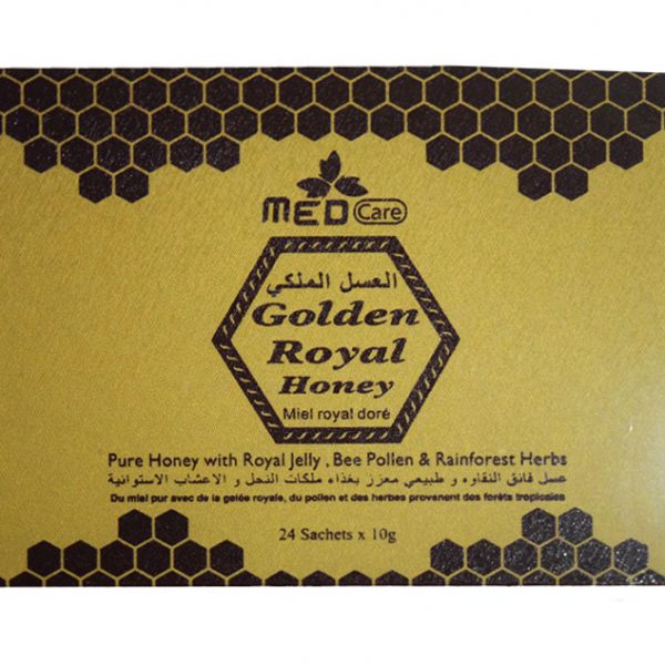 MEDCARE GOLDEN ROYAL HONEY (20G X 12 SACHETS)
