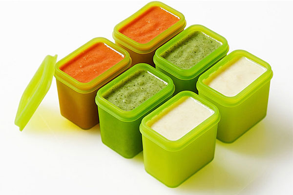 Silicone Storage Container for Homemade Baby Food