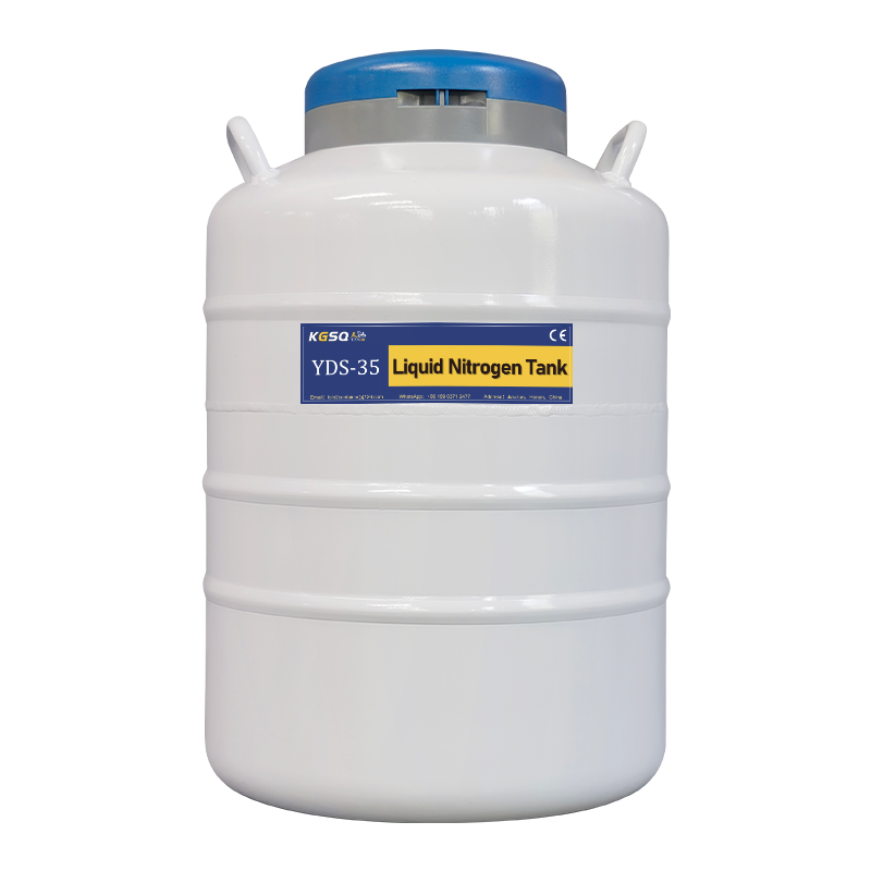  YDS-35-125 laboratory biological sample cryocan liquid nitrogen container price