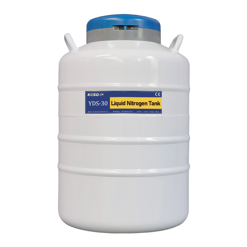 KGSQ laboratory dewar flask liquid nitrogen cryogenic tank 30L