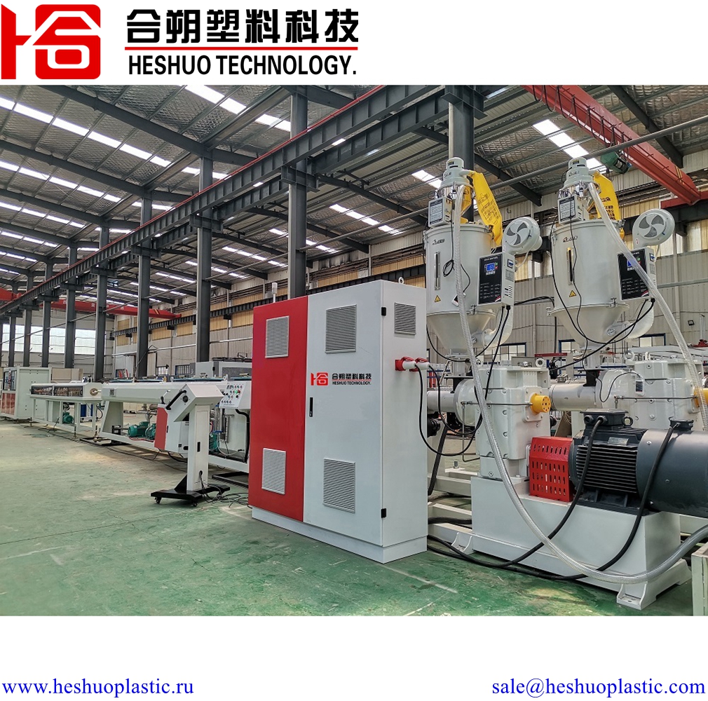 Multilayer pipe production line