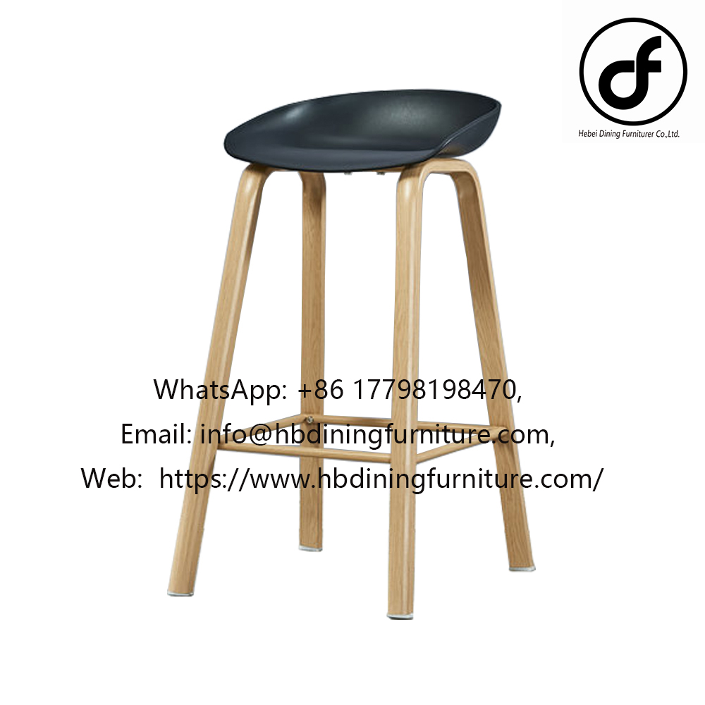 High transfer leg plastic bar stool