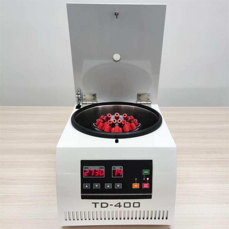Low speed tabletop lab centrifuge medical separate centrifuge